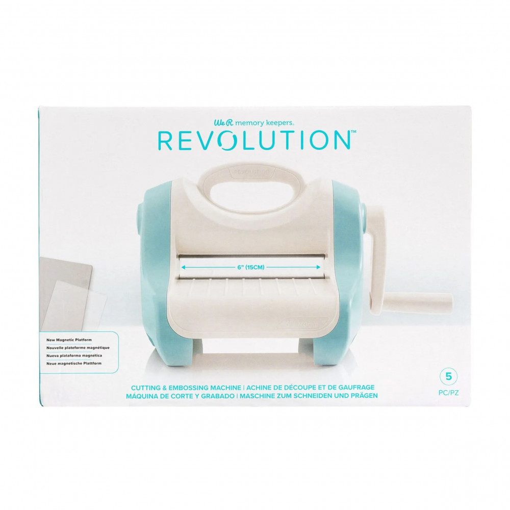 Preview: We R Makers Revolution Stanz- und Prägemaschine